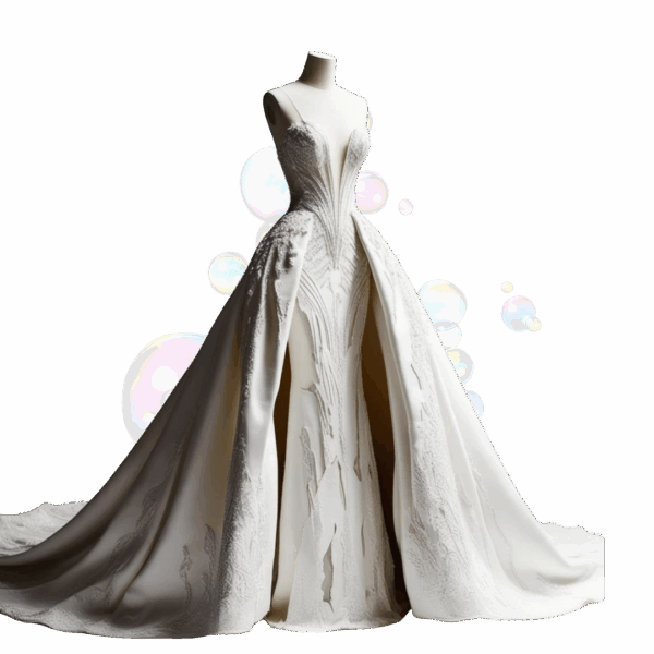 9 The Elegant A-Line Lace Gown